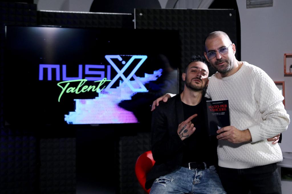 Wendi Grandinetti ospite con il suo agente Antonio Sepe a MusiX Talent